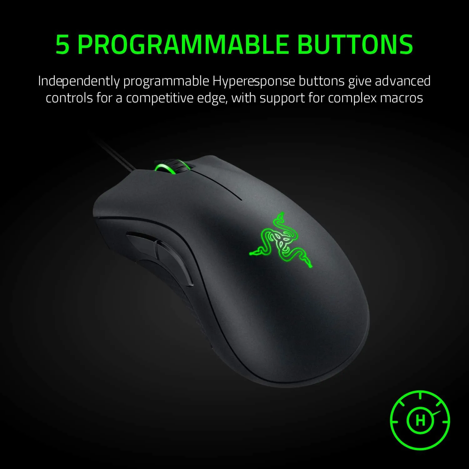 Razer DeathAdder Essential (2021) Kablolu Oyuncu Mouse (Siyah)